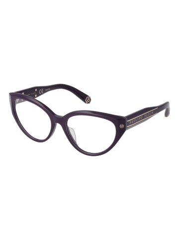 Philipp Plein Frauen Optische Fassungen Katzenauge Lila