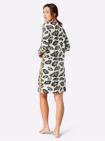 WITT WEIDEN Modal-Sleepshirt in ecru-schwarz-bedruckt