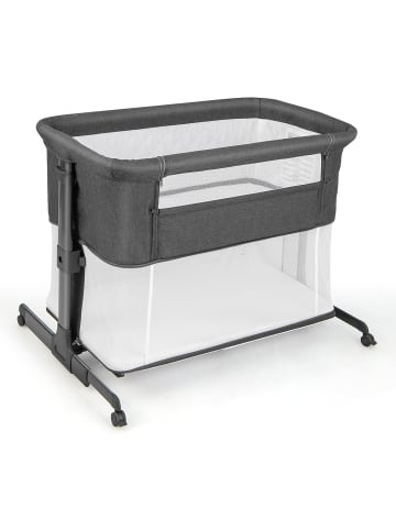 COSTWAY 3 in 1 Babywiege in Grau