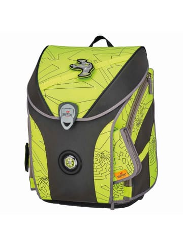 DerDieDas ErgoFlex Max Superflash Schulranzen-Set 5-teilig neon fighter