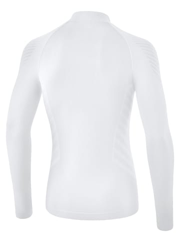 erima Unisex Erwachsene Athletic Longsleeve Turtleneck, Turtleneck Funktionsunterwäsche in weiss
