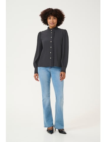 Cream Langarm - Hemd CRPiana Regular fit in Pitch Black