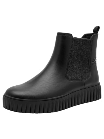 Marco Tozzi Chelsea Boot in BLACK