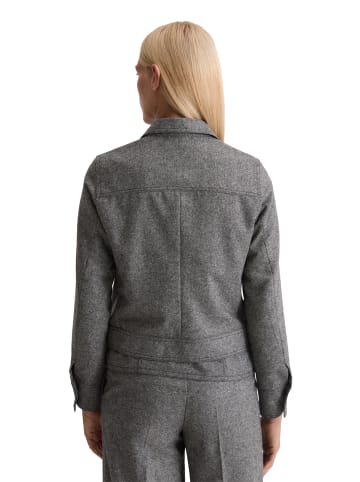 Marc O'Polo Tweedjacke relaxed cropped in Schwarz