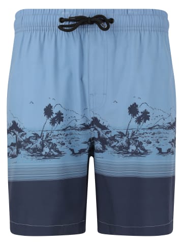 Cruz Boardshorts Hector in Print 3612 Blue Wave