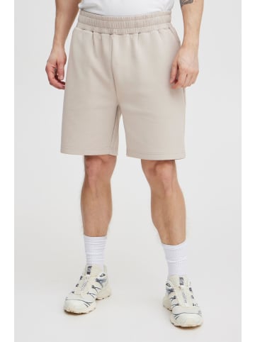 North Bend Sweatshorts NBTade M Technical Sweat Shorts 233933MMM sportliche Sweatshorts mit Logobadge in Grau