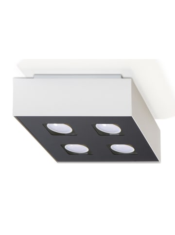 Nice Lamps Deckenleuchte HYDRA 4 in Weiß H 11 cm