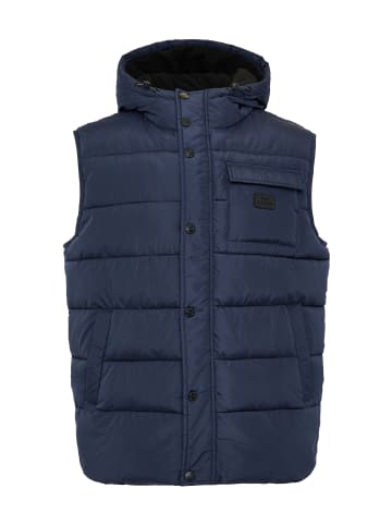 Threadbare Steppweste THB Jacket Hooded Gilet Ritcher in Navy