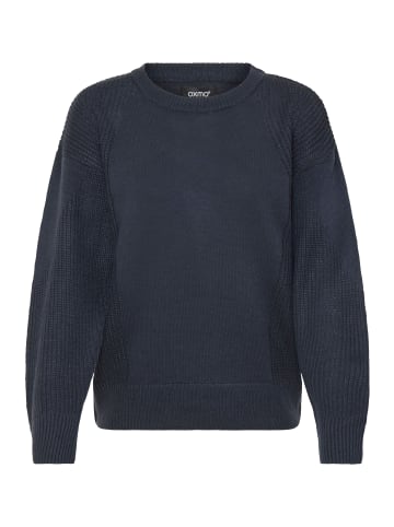 Oxmo Rundhalspullover OXISELMO in Blau