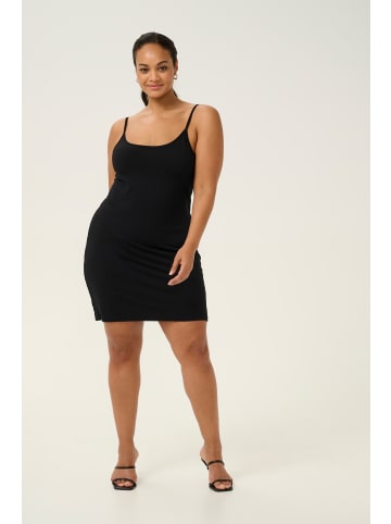 KAFFE curve Jerseykleid KCjena Tight fit in Black Deep