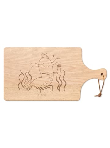 Mr. & Mrs. Panda Brettchen Hummer Weizen ohne Spruch in Transparent