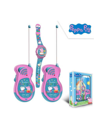 Kids Licensing Armbanduhr und Walkie Talkies Peppa Wutz  3 Jahre