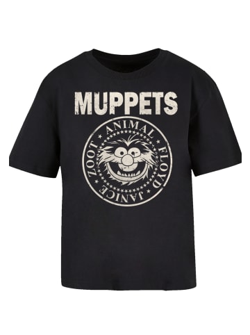 F4NT4STIC Everyday T-Shirt Disney Muppets R'N'R in schwarz