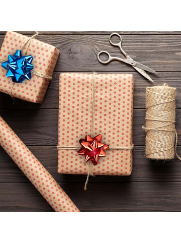 relaxdays 300x Geschenkschleifen in Blau