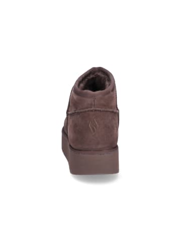 Skechers Bootie Keep Cozy in Dunkelbraun