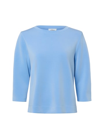 s.Oliver Sweatshirt in hellblau