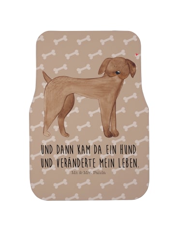 Mr. & Mrs. Panda Fußmatte Fürs Auto Hund Dogge mit Spruch in Hundeglück