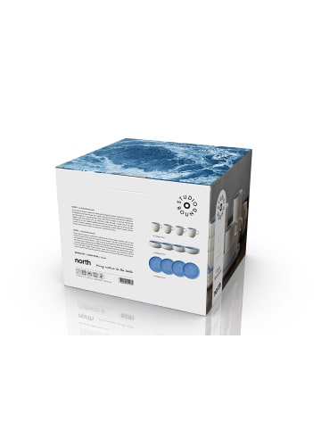 Studio Round Brunch-Set Brunch-Set Brunch-Set in Matte white/Shiny river