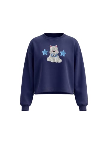 myMo Women Sweatshirt in Navy