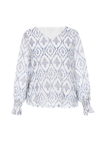 usha FESTIVAL Women Blouse in Sky Blue