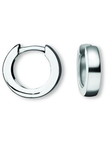 ONE ELEMENT Ohrringe Creolen aus 925 Silber Ø 12,4 x 3,0 mm in silber