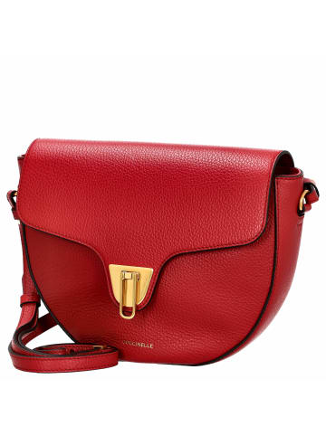 COCCINELLE Beat Soft - Umhängetasche 24 cm (blanco) in sangria