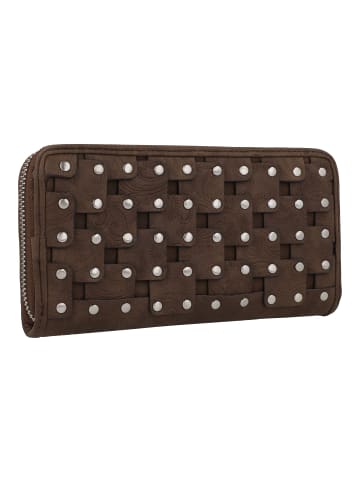 Desigual New Patch Fiona Geldbörse 20.5 cm braun