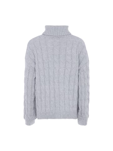 aleva Damen Sweater in HELLGRAU MELANGE