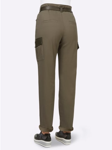 Heine Cargohose in khaki
