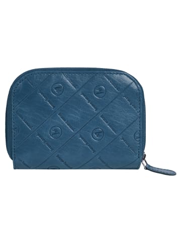 Bruno Banani Geldbörse echt Leder in blau