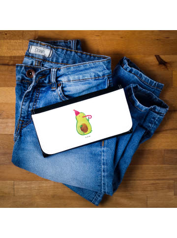 Mr. & Mrs. Panda Portemonnaie für Damen Avocado Feier ohne Spruch in Weiß