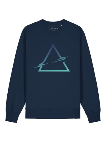 wat? Apparel Sweatshirt Triangle in Dunkelblau