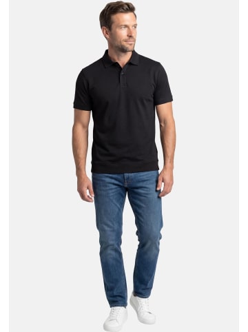 Ragman Poloshirt Basic in Schwarz