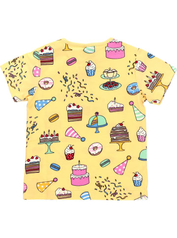 Villervalla T-shirts Geburtstag in gelb