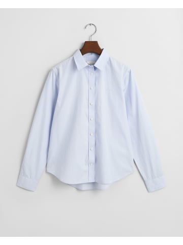 Gant Classic Popeline Bluse in Light Blue