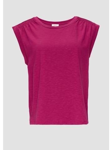 s.Oliver T-Shirt in 4482_burgund