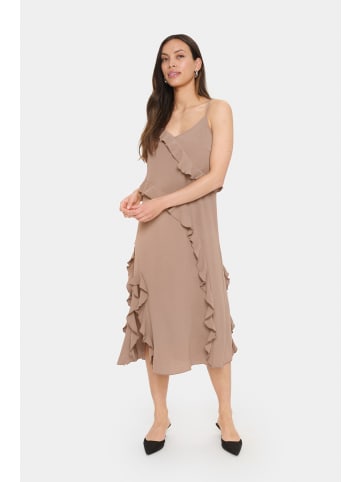 SAINT TROPEZ Kleid LilianSZ Gerade Passform in Antler
