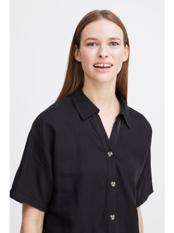 b. young Kurzarmhemd BYFALAKKA Relaxed fit in Black