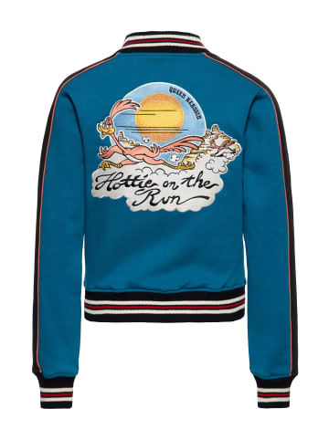 Queen Kerosin Queen Kerosin Collegejacke Hottie On The Run in petrol