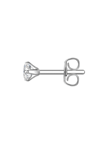 True Rebels Ohrringe aus Edelstahl Zirkonia in silber
