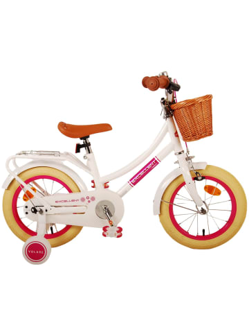 Volare Kinderfahrrad  Excellent, 14  Zoll in weiß