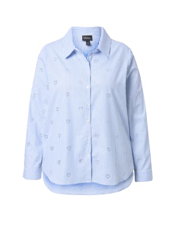 Ulla Popken Hemdbluse in himmelblau