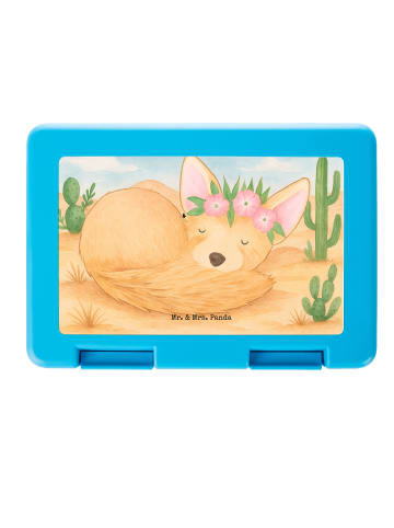 Mr. & Mrs. Panda Bento Box Wüstenfuchs Blumen Design ohne Spruch in Weiß