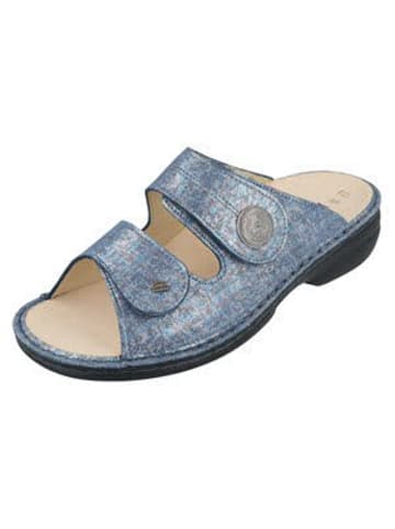 Finn Comfort Damen Pantoletten SANSIBAR in Blau