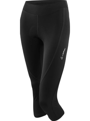 Löffler Fahrradtights W 3/4 BIKE TIGHTS TOUR II in Schwarz