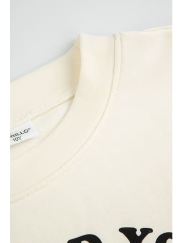 Coccodrillo Oversize-Sweatshirt in violett