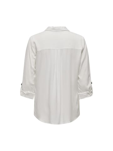 ONLY Langarmbluse in Snow White