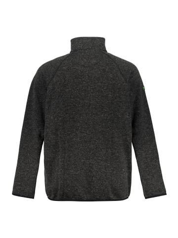 JP1880 Fleecejacke in schwarz