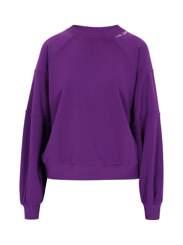 DreiMaster Vintage Damen Sweatshirt in Dunkellila