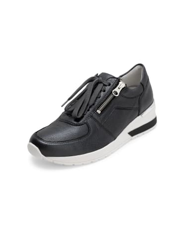 VITAFORM Hirschleder Sneaker in schwarz